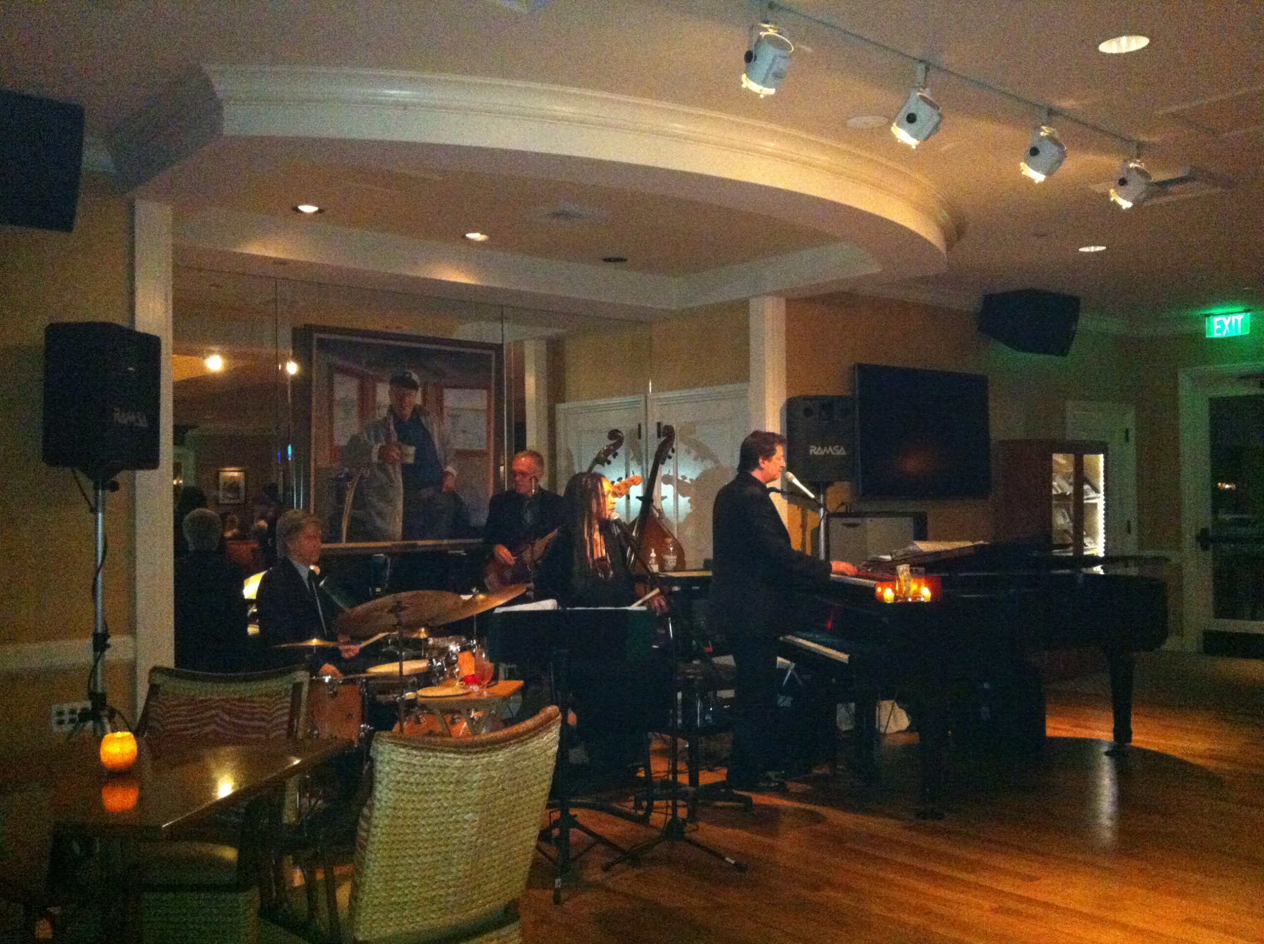 Jazz Trio playing dance music