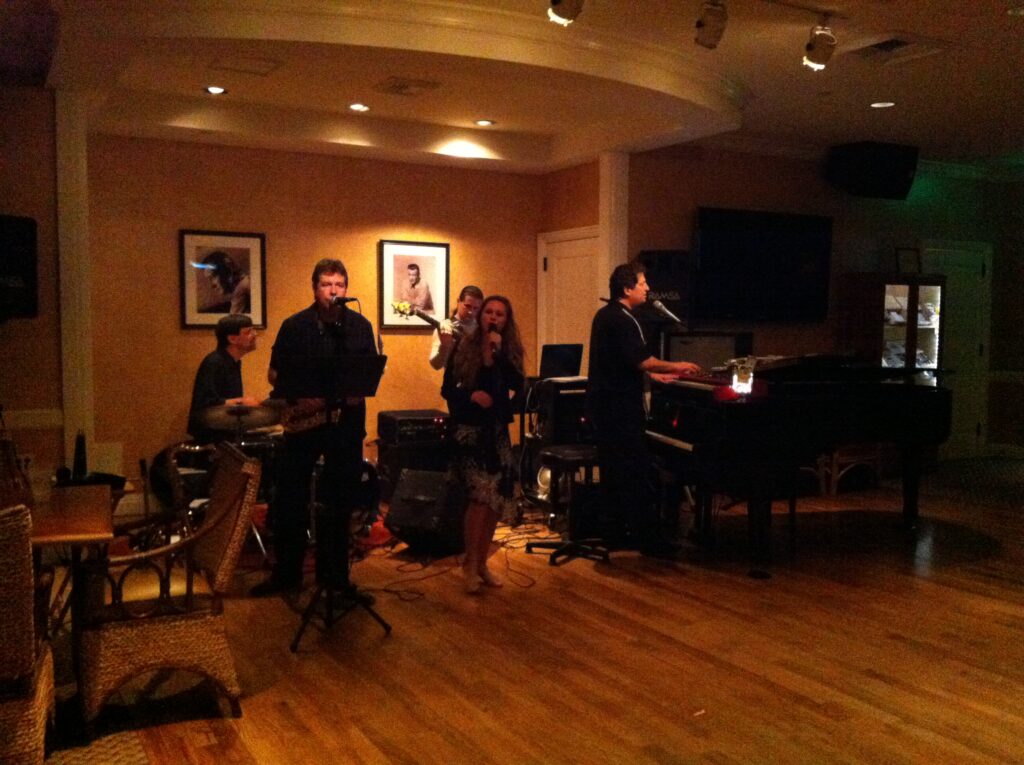 Dancing night out with clients