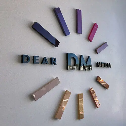 Laser cut letters