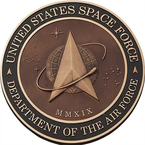 Plaque-SpaceForce_CastBronze