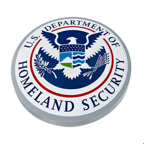 homeland security plaque