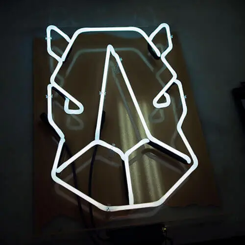 rhino- neon-sign